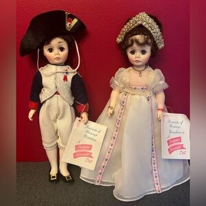 Madame Alexander Napoleon and Josephine Dolls